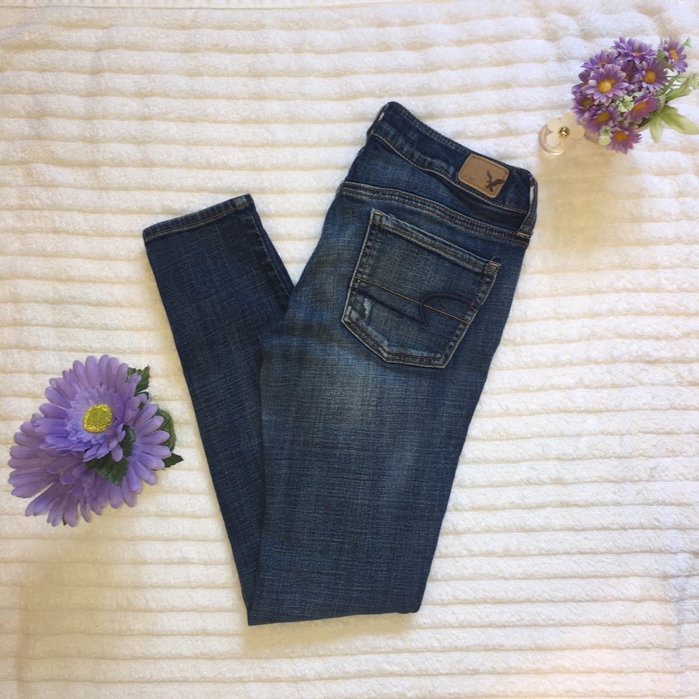 American Eagle super stretch jeans